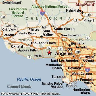 topanga kalifornien|Topanga Map .